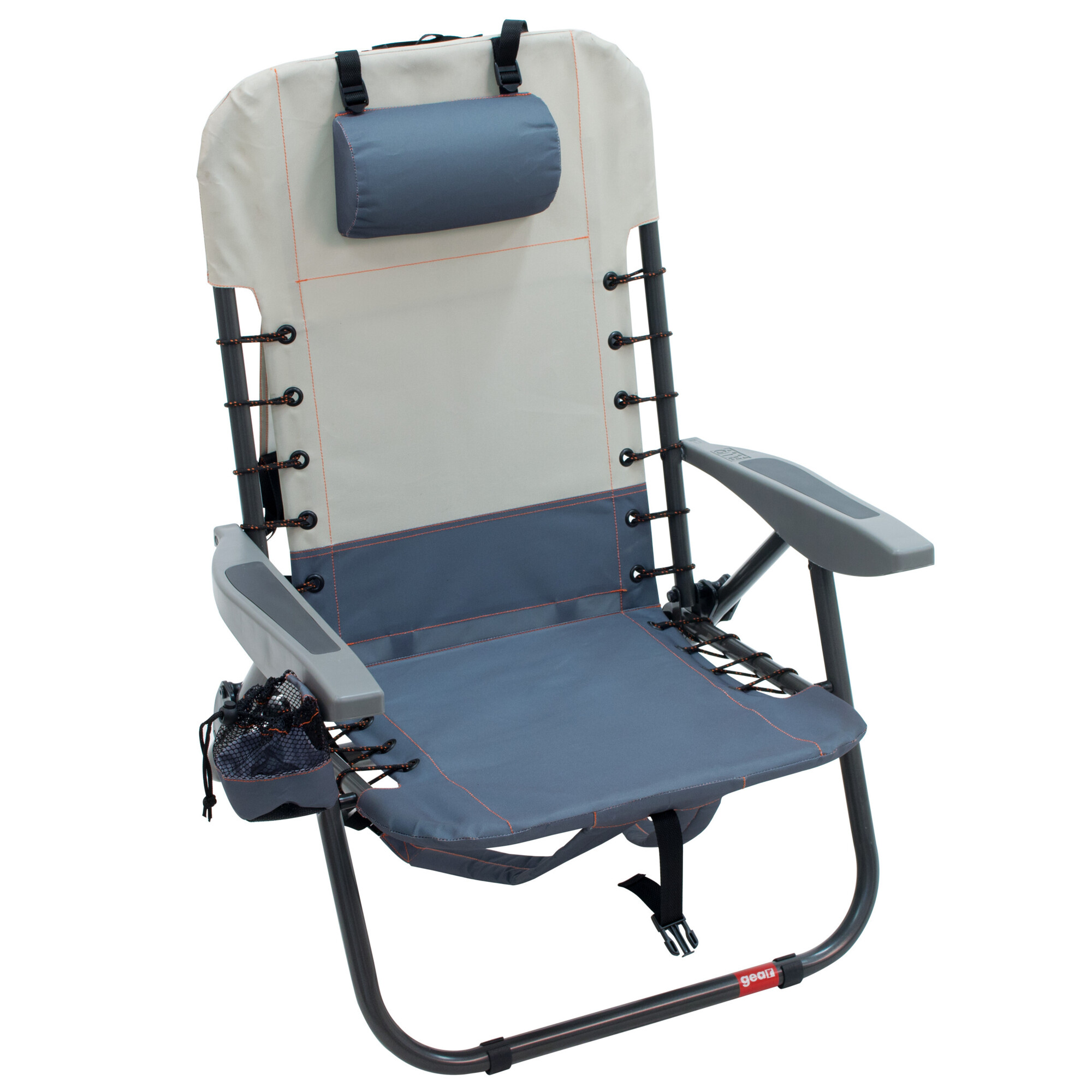 Rio Brands, Steel lace up Backpack chair, Model# GR529-434-1